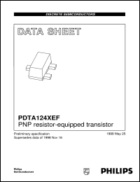 PDTA124XEF Datasheet