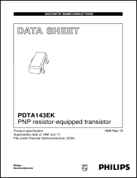 PDTA143EK Datasheet