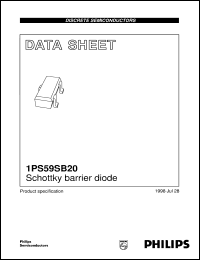 1PS59SB20 Datasheet