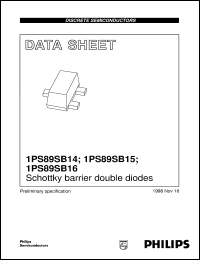 1PS89SB16 Datasheet