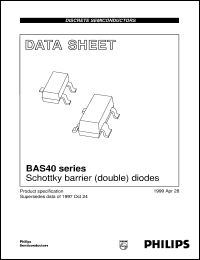 BAS40-07 Datasheet