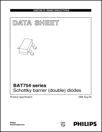 BAT754 Datasheet