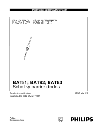 BAT83 Datasheet