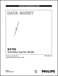 BAT86 Datasheet