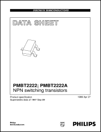 PMBT2222A Datasheet