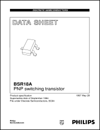 BSR18A Datasheet