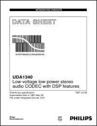 UDA1340M-N1 Datasheet