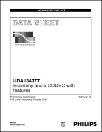 UDA1343TT Datasheet