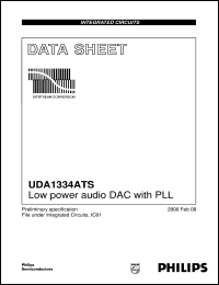 UDA1334ATS Datasheet