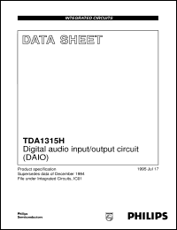TDA1315H-N2 Datasheet