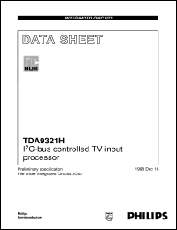 TDA9321H-N1 Datasheet