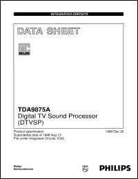 TDA9875A Datasheet