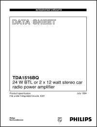 TDA1516BQ-N2 Datasheet