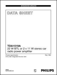 TDA1519A-N2 Datasheet