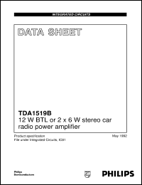 TDA1519B-N2-S421 Datasheet