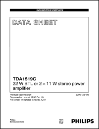 TDA1519C-N3 Datasheet