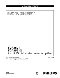 TDA1521-N4 Datasheet