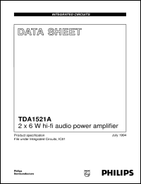 TDA1521A-N5 Datasheet