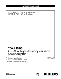 TDA1561Q-N1 Datasheet