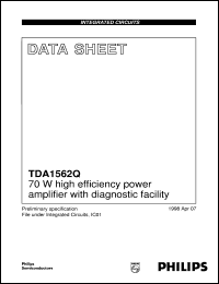 TDA1562Q-N2-S10 Datasheet
