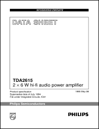 TDA2615-N1 Datasheet