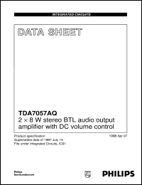 TDA7057AQ-N2-S1 Datasheet