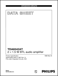 TDA8542AT-N1 Datasheet
