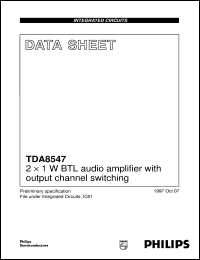 TDA8547TS-N1 Datasheet