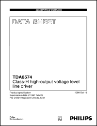 TDA8574T-N1 Datasheet