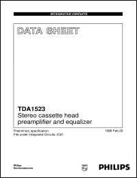 TDA1523 Datasheet