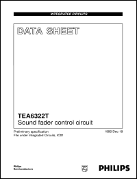 TEA6322T Datasheet