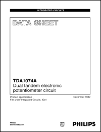 TDA1074A-V6 Datasheet
