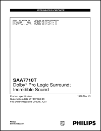 SAA7710T Datasheet