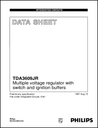 TDA3609JR Datasheet