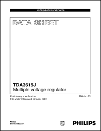 TDA3615J-N1 Datasheet