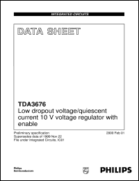 TDA3676 Datasheet