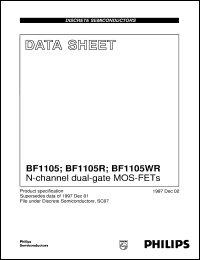 BF1105WR Datasheet