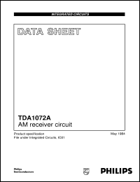 TDA1072A-V4 Datasheet