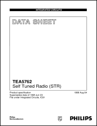 TEA5762 Datasheet