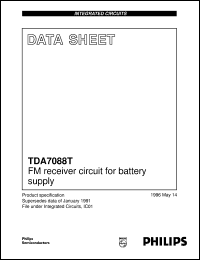 TDA7088T-V1 Datasheet