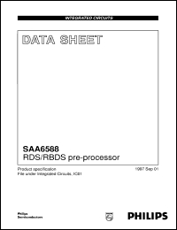 SAA6588 Datasheet