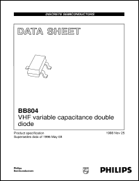 BB804 Datasheet