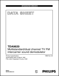 TDA9820 Datasheet