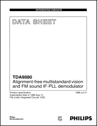 TDA9880T-V1 Datasheet