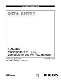 TDA9802 Datasheet