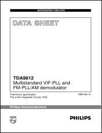 TDA9812T-V1 Datasheet