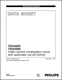 TDA3505U-V1 Datasheet