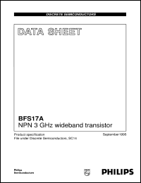 BFS17A Datasheet