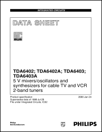 TDA6403M-C2 Datasheet