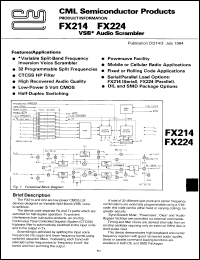 FX224SL Datasheet